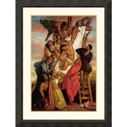 Tim Ashkar 'Descent from the Cross' Framed Art Print