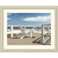 Daniel Pollera 'Sun Deck' Framed Art Print