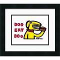 Peter Marco 'Dog Eat Dog' Framed Art Print