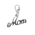 Sterling Silver Diamond Accent Peace Sign Charm
