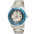 Akribos XXIV Men's Skeleton Automatic Bracelet Watch