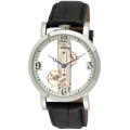 Akribos XXIV Men's Viaduct Mechanical Skeleton Strap Watch