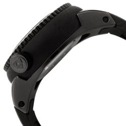Swiss Legend Men's Neptune Dark Grey Dial Black Rubber Watch