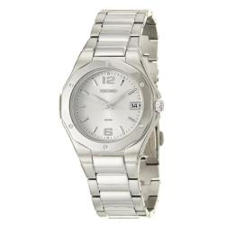 Seiko Men's 'Dress' Stainless Steel Quartz Date Watch