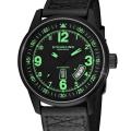Stuhrling Original Men's Tuskegee Skymaster Automatic Leather Strap Watch