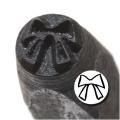 Ribbon Bow 6mm Punch Stamp for Metal