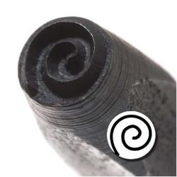 Mod Spiral 6mm Punch Stamp for Metal