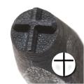 Christian Cross 6mm Punch Stamp for Metal