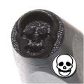 Skull Head 6mm Punch Stamp for Metal