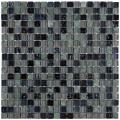 Somertile Reflections Mini 0.625-inch Dusk Glass/ Stone Mosaic Tiles (Pack of 10)