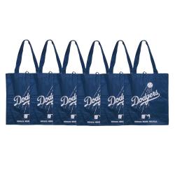 Los Angeles Dodgers Reusable Bags (Pack of 6)