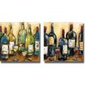 Nicole Etienne 'Uncorked and Wine Bar' 2-piece Canvas Art Set