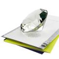 Clear Diamond Plastic Paperweight
