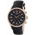 Swiss Military Men's 'Navalus' Stainless Steel Rose Gold Chronograph Watch