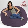 Comfort Lounge Purple Medium-size Memory Foam Lounge Bag