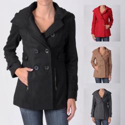 Ci Sono by Journee Junior's Double-breasted Peacoat