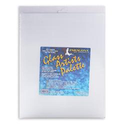 Amaco Rectangular Glass Artists Palette