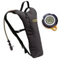 CamelBak Sabre 2 Liter Hydration Backpack and Bushnell Backtrack Digital GPS Compass