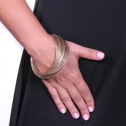 Lillith Star Gold Electroplated Tailored Strand Bracelet