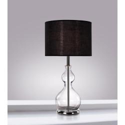 Clear Glass Base Table Lamp