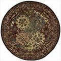 Hand-tufted Caspian Multicolor Wool Rug (6' Round)