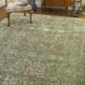 Handmade Silk Road Majestic Sage New Zealand Wool Rug (7'6 x 9'6)