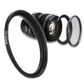 52mm to 55mm Camera Lens Filter Step Up Adapter Ring