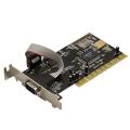 SYBA SD-LP-MCS2S Low-profile PCI Dual DB9 Serial Card