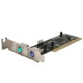 SYBA SD-LP-UPS2 Low-profile PCI to USB 2.0 Header and Dual PS2 Card