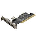 SYBA SD-LP-NEC4F Low-profile PCI FireWire 1394a 3-port/ 1-port Card