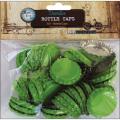 Vintage Collection 'Lime Green' Standard Bottle Caps (Case of 50)