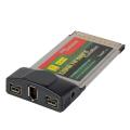 SYBA SD-PCM30008 PCMCIA 2-port 1394b/ 1-port 1394a FireWire CardBus