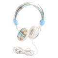 KonoAudio Blue Checker Retro Headphones