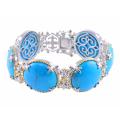 Michael Valitutti Two-tone Howlite Bracelet