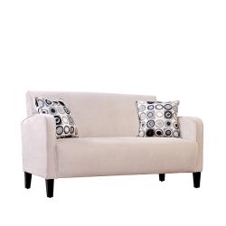Gabi Khaki Twill Apartment-size Sofa 