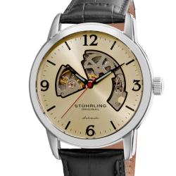 Stuhrling Orginal Men's Delphi Huntsman Skeleton Automatic Watch