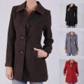 Ci Sono by Journee Junior's Wool-blend Button-front Coat