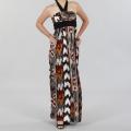 JFW Chic Maxi Dress with Halter Tie