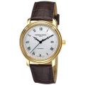 Frederique Constant Men's 'Classics Automatic' Brown Strap Watch