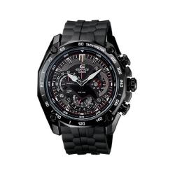Casio Men's 'Edifice' Chronograph Rubber Strap Watch