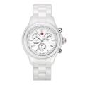 Michele Women's Ceramic Chronograph Watch