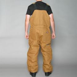  Dickies Men's Arctic Shield Rust Brown Bib Coveralls