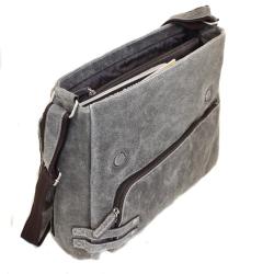 The Jones Collection Distressed Leather Messenger Bag