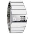 Nixon Men's 'Rotolog' Stainless Steel White Watch