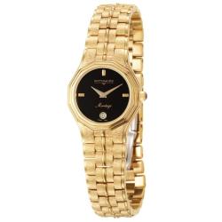 Wittnauer Women's 'Montego' Yellow Goldplated Stainless Steel Quartz Date Watch