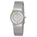 Skagen Women's 'Mesh' Stainless Steel Swarovski Crystals Quartz Watch