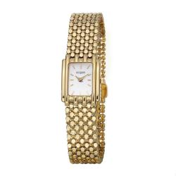 Wittnauer Women's 'Metropolitan' Yellow Goldplated Stainless Steel Quartz Watch
