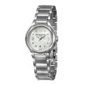 Baume & Mercier Women's 'Ilea' Stainless Steel Diamonds Quartz Date Watch
