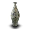 Sunshine Aladdin Mosaic Glass/ Metal Vase