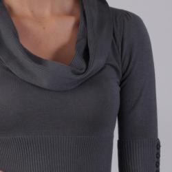 Ci Sono by Journee Junior's Cowlneck Half-sleeve Sweater